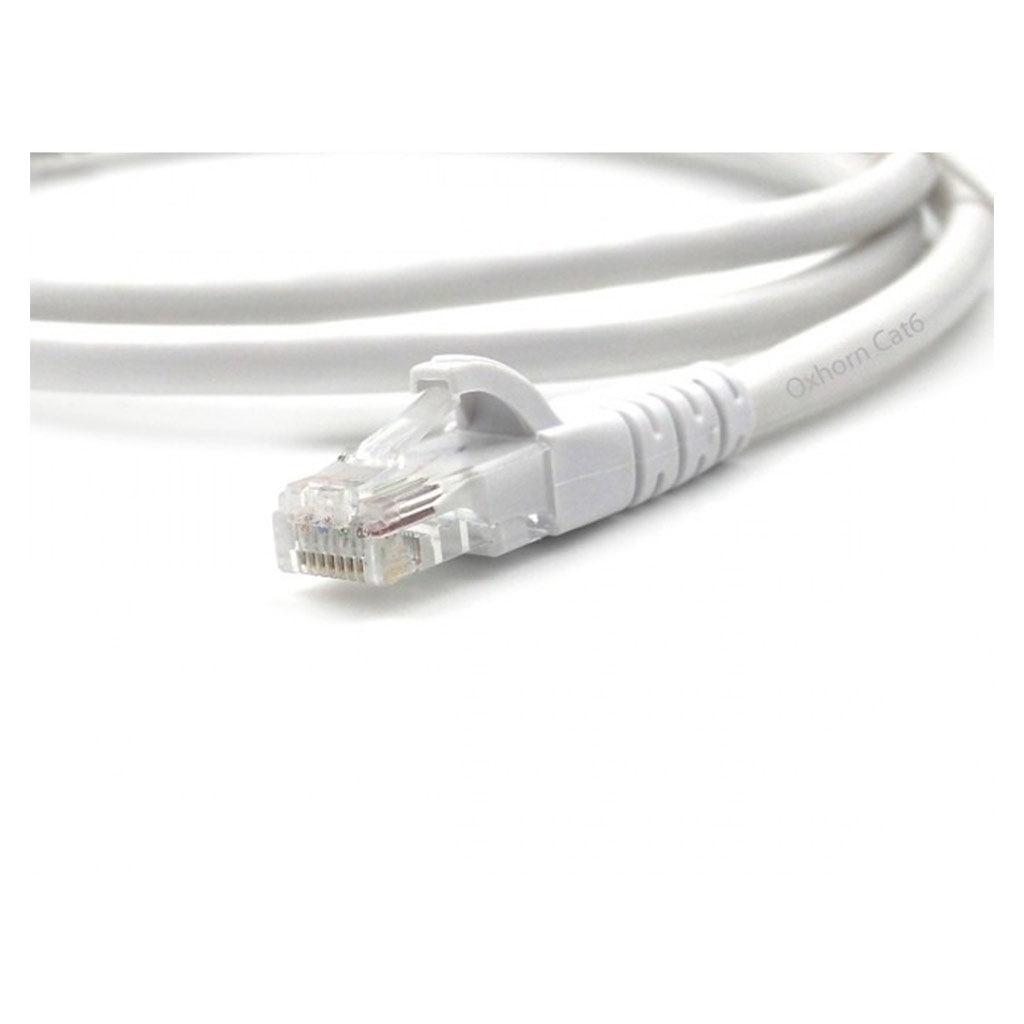 Oxhorn 3m CAT6 Ethernet Network Cable - White(ACBOXHCBCAT6W003) - 3