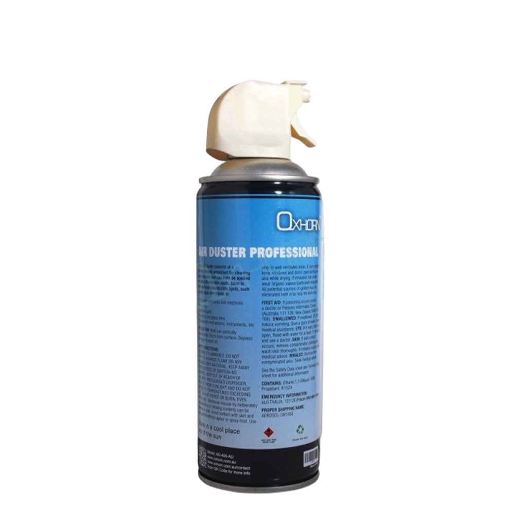 Oxhorn Professional Multi-purpose Air Duster 400ml with Extension Nozzle(MOBJUSAD400AU) - 2