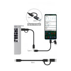 Oxhorn UM-310 USB-C 3.2 Gen 2 M.2 Dual Protocol Tool-Free SSD Enclosure(ACBOXHUM310) - 4