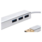 Oxhorn USB-H3L USB 3.0 Hub to Gigabit LAN Adapter(ACBOXHUSBH3L) - 2