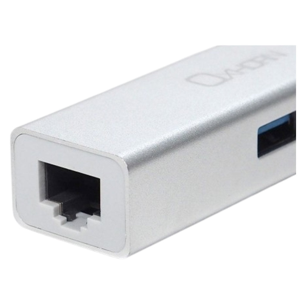 Oxhorn USB-H3L USB 3.0 Hub to Gigabit LAN Adapter(ACBOXHUSBH3L) - 3