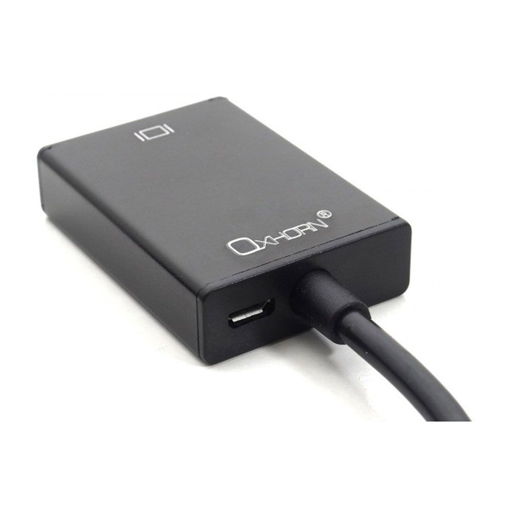 Oxhorn VGA to HDMI Converter Male to Female Cable(ACBOXHADVGAHDMI) - 1