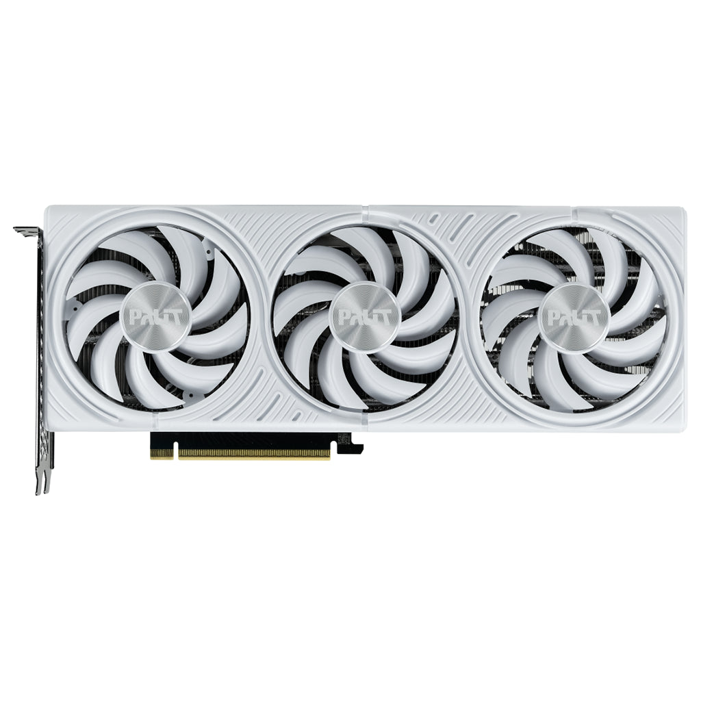 Palit GeForce RTX 5070 WHITE OC 12GB GDDR7 Video Card(NE75070U19K9-GB2050W) - 3