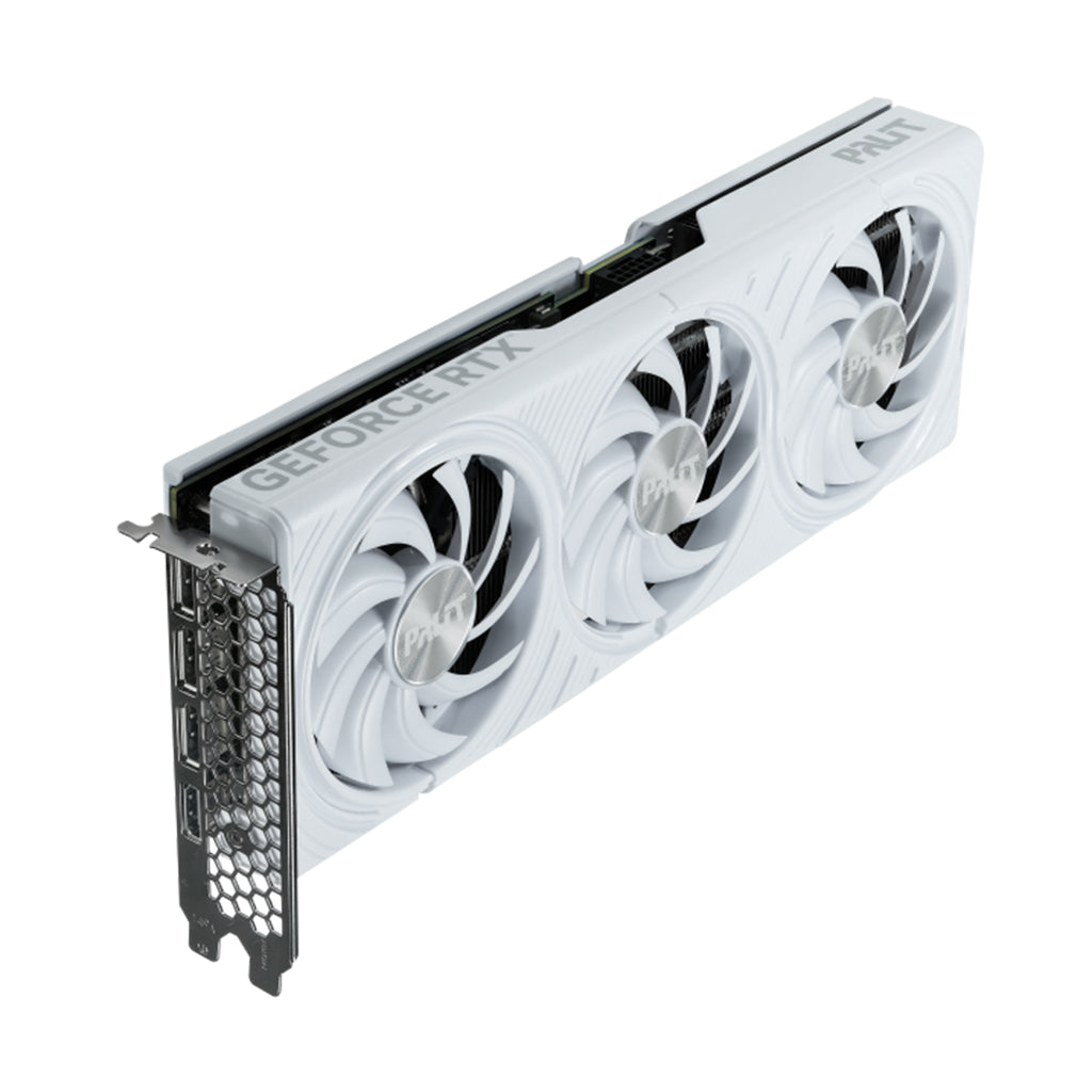 Palit GeForce RTX 5070 WHITE OC 12GB GDDR7 Video Card(NE75070U19K9-GB2050W) - 7