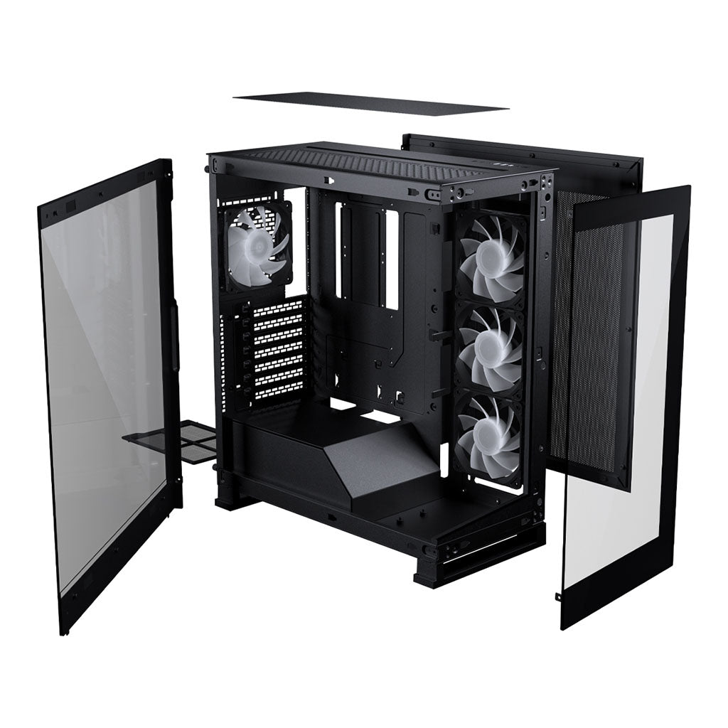 Phanteks NV5S Tempered Glass E-ATX Case - Black(PH-NV523S_DBK01) - 4