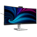 Philips Office Pro 34" QHD USB-C Docking 5MP Webcam Thunderbolt 4 Curved Monitor(34B2U6603CH) - 2