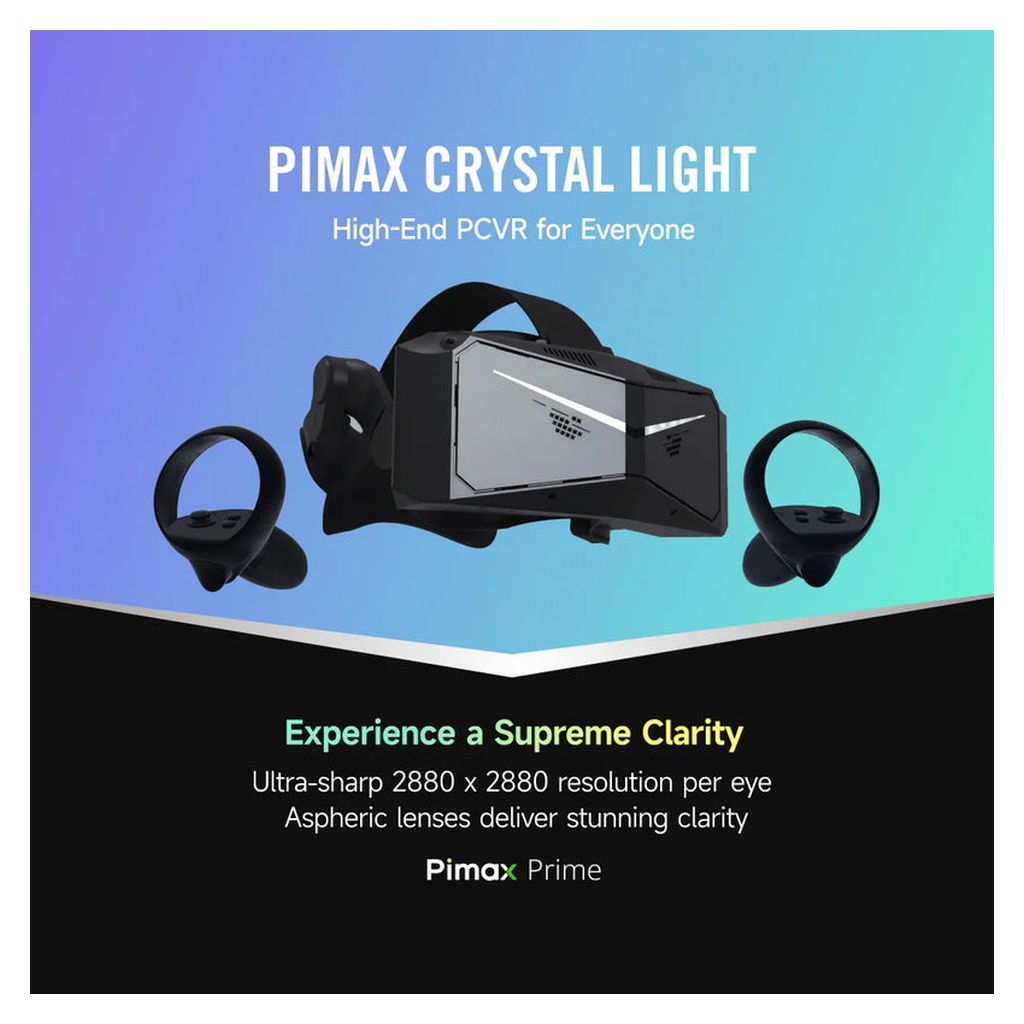 Pimax Crystal Light VR Headset(PIMAX-CL) - 4