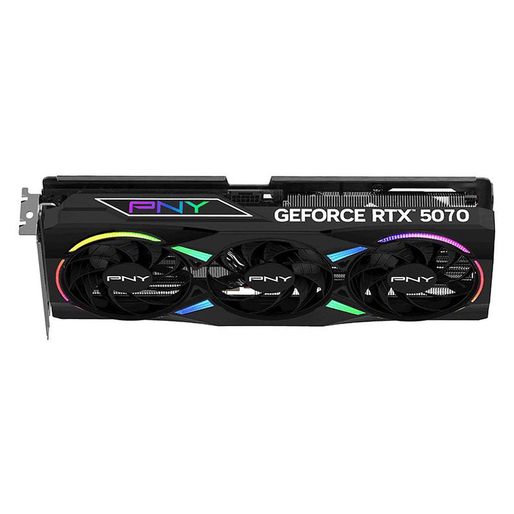 PNY GeForce RTX  5070 ARGB EPIC-X RGB Triple Fan OC 12GB Video Card(VCG507012TFXXPB1-O) - 4