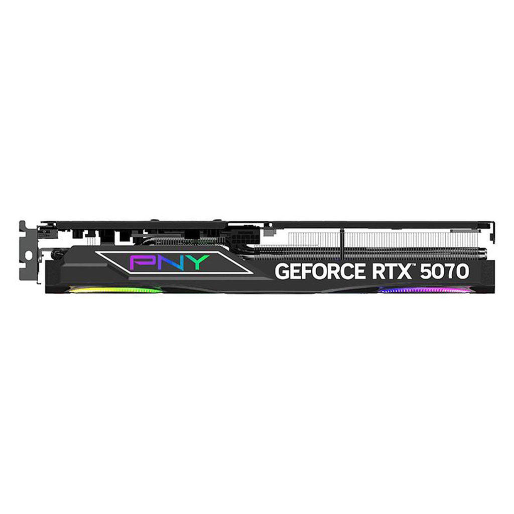 PNY GeForce RTX  5070 ARGB EPIC-X RGB Triple Fan OC 12GB Video Card(VCG507012TFXXPB1-O) - 7