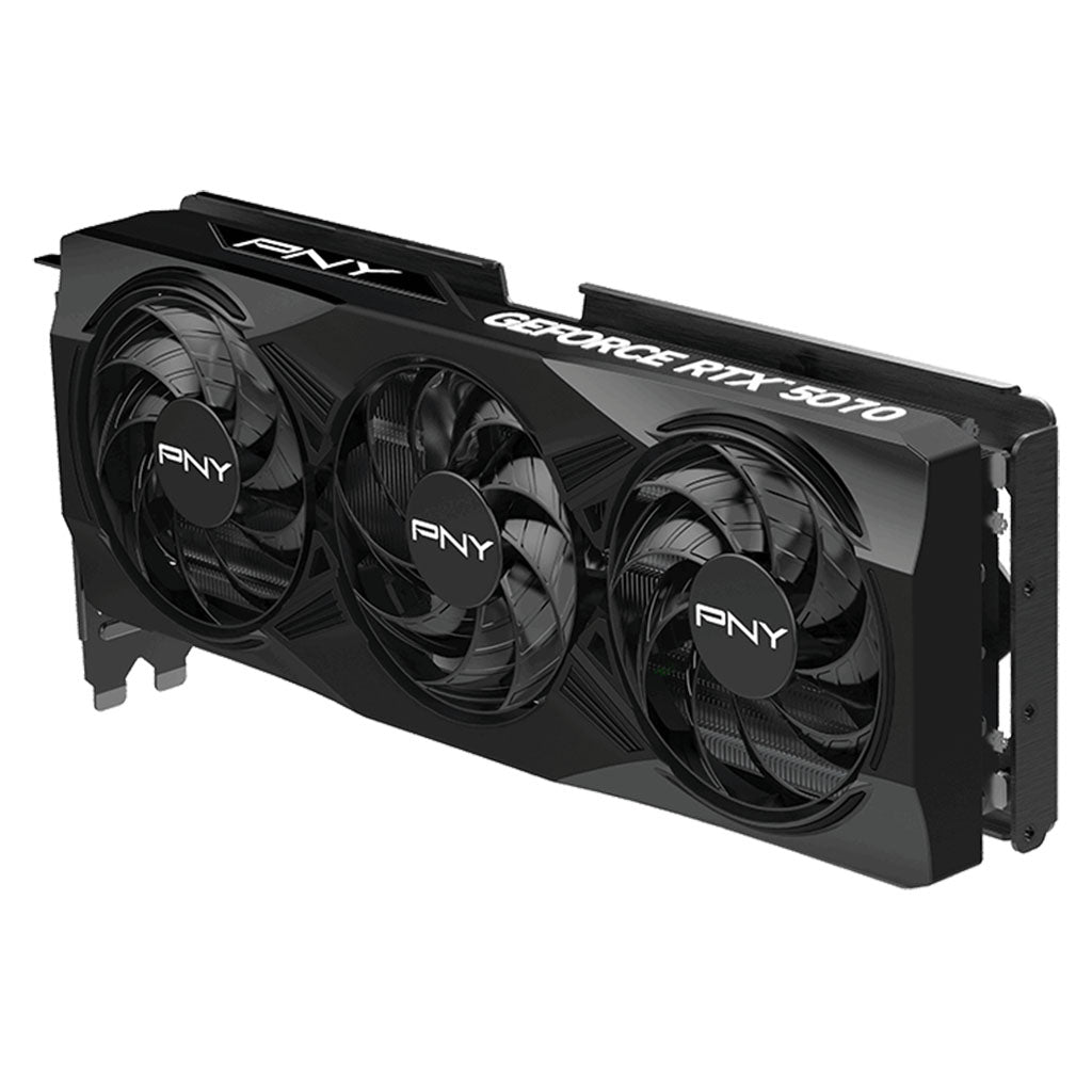 PNY GeForce RTX 5070 Triple Fan OC 12GB GDDR7 Video Card(VCG507012TFXPB1-O) - 3