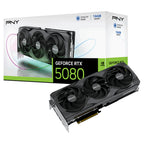 PNY GeForce RTX 5080 Triple Fan 16GB Video Card(VCG508016TFXPB1) - 1