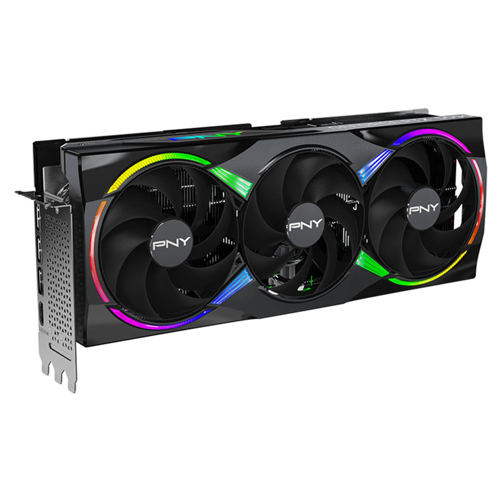 PNY GeForce RTX 5090 EPIC-X RGB Triple Fan OC 32GB Video Card(VCG509032TFXXPB1-O) - 3