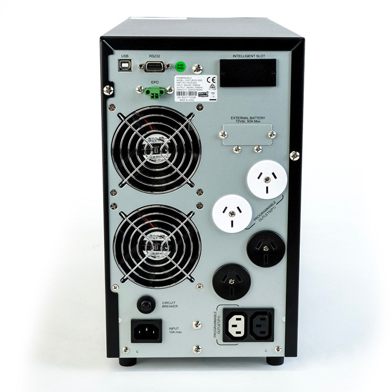 PowerShield Centurion 2000VA 1600W  True Online Double Conversion Tower UPS(PSCE2000) - 2