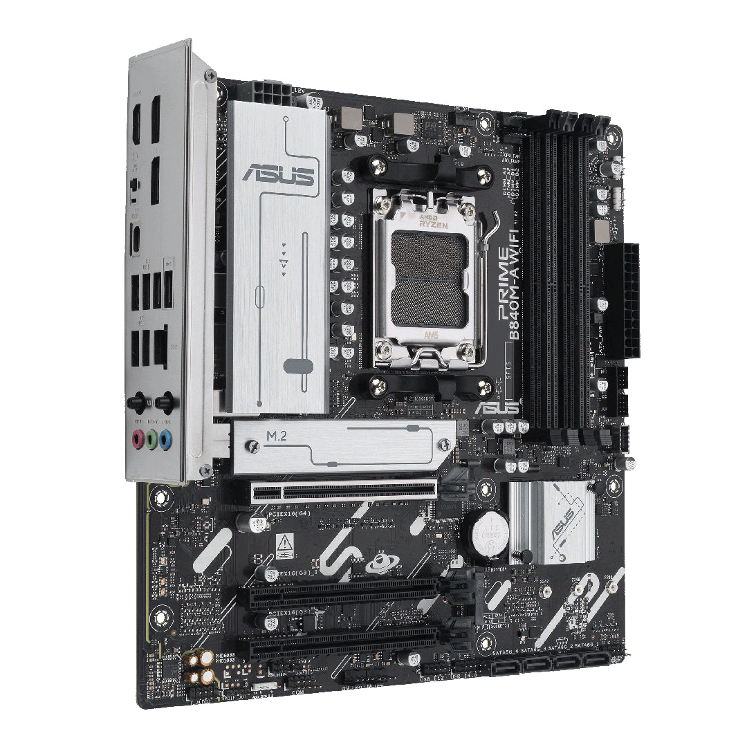 ASUS PRIME B840M-A WIFI-CSM AM5 Micro-ATX Motherboard(PRIME B840M-A WIFI-CSM) - 2