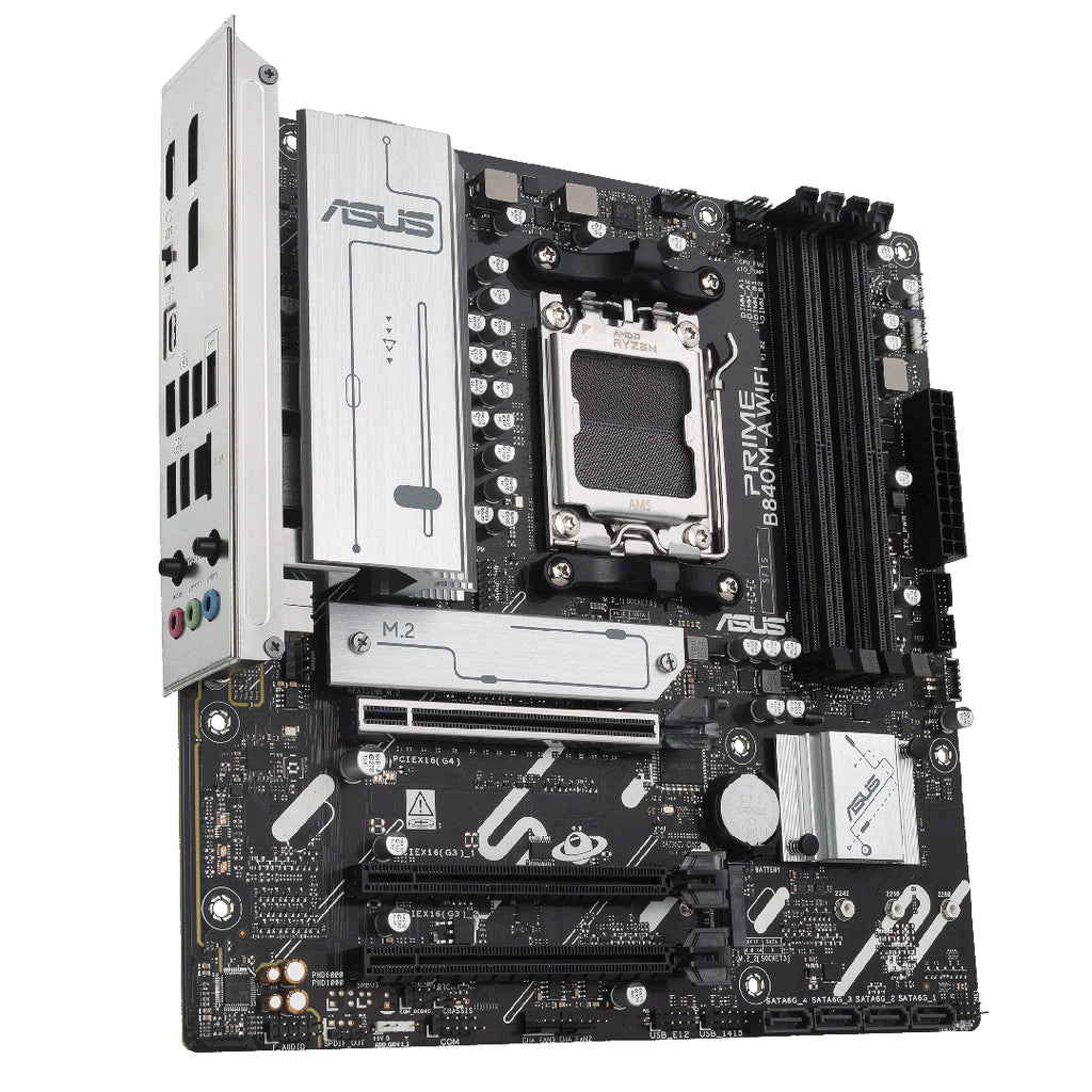 ASUS PRIME B840M-A WIFI-CSM AM5 Micro-ATX Motherboard(PRIME B840M-A WIFI-CSM) - 4