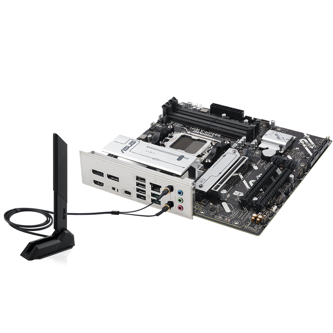 ASUS PRIME B840M-A WIFI-CSM AM5 Micro-ATX Motherboard(PRIME B840M-A WIFI-CSM) - 6