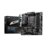 MSI PRO B760M-A WIFI DDR4 Intel LGA 1700 Micro-ATX Motherboard(PRO B760M-A WIFI DDR4) - 1
