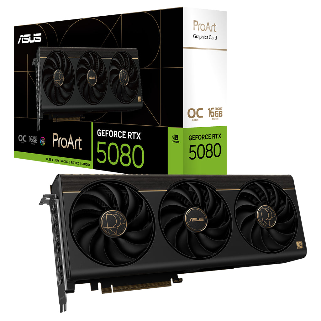 ASUS ProArt GeForce RTX 5080 16GB GDDR7 OC Video Card(PROART-RTX5080-O16G) - 1