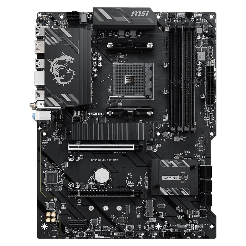 MSI B550 GAMING WIFI6E AM4 ATX Motherboard