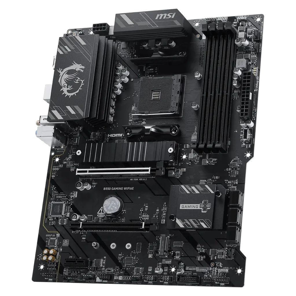MSI B550 GAMING WIFI6E AM4 ATX Motherboard