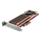 QNAP QM2-2P-344A Dual M.2 22110/2280 PCIe NVMe SSD Expansion Card(QM2-2P-344A) - 4