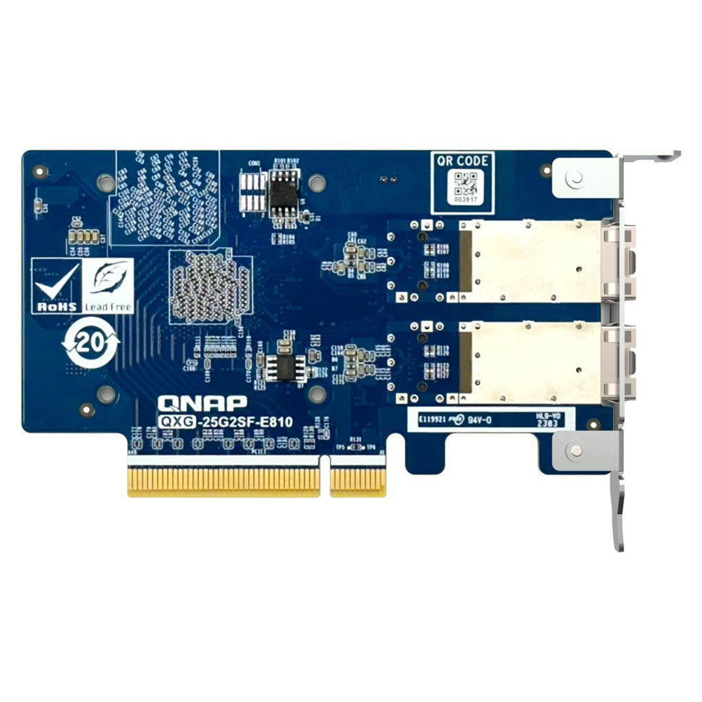 QNAP QXG-25G2SF-E810 Dual-port 25GBE Network Expansion Card(QXG-25G2SF-E810) - 3