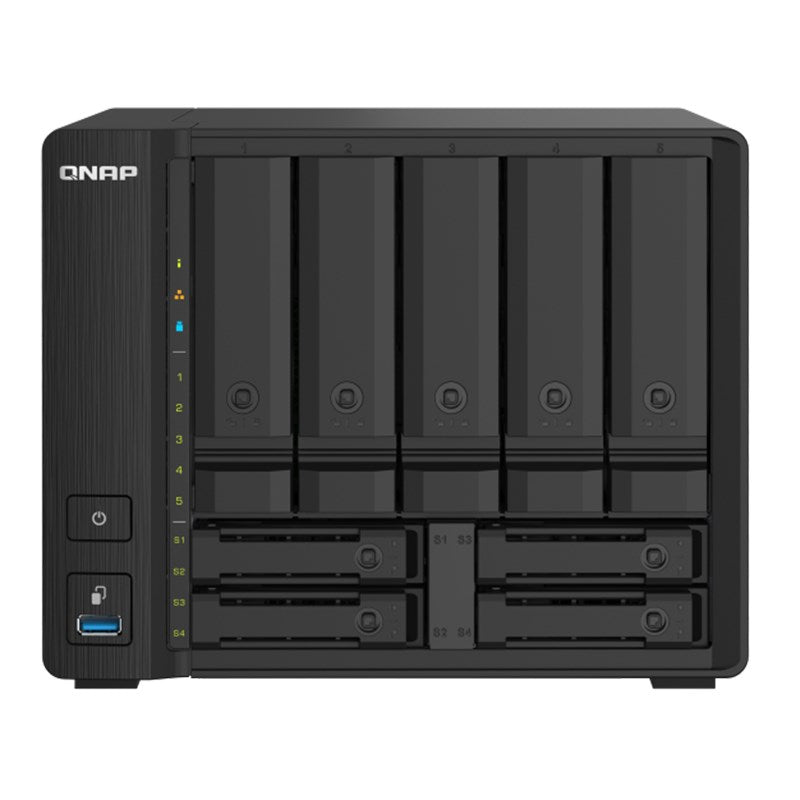 QNAP TS-932PX-4G 9-Bay Diskless NAS Alpine AL-324 Quad Core 1.7GHz CPU 4GB RAM(TS-932PX-4G) - 3