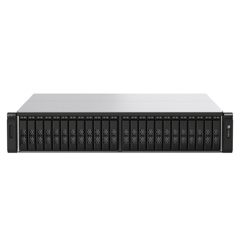 QNAP TS-h2490FU-7302P-256G Rackmount 24-Bay Diskless NAS AMD EPYC 16-Core 256GB(TS-h2490FU-7302P-256G) - 1