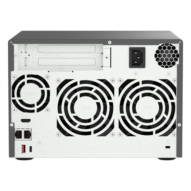 QNAP TVS-h674 6-Bay Diskless NAS i5-12400 6-Core 32GB(TVS-h674-i5-32G) - 3