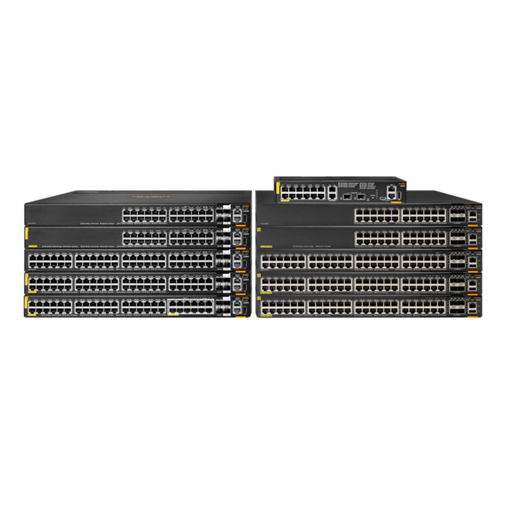 HPE Aruba 6200F 12-Port Class 4 PoE 2-Port SFP+/GbE 139W Switch(R8Q72A) - 1