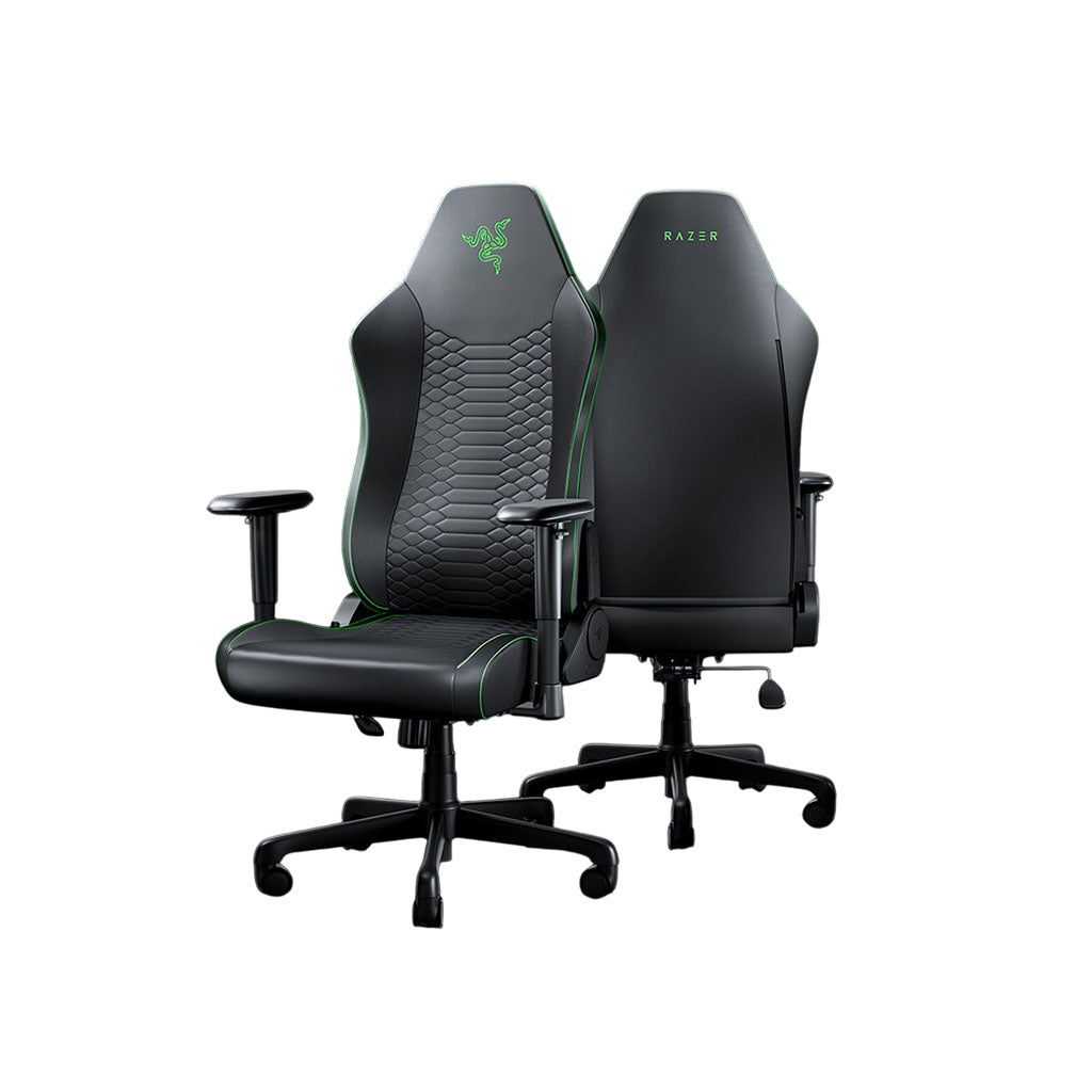 Razer Iskur V2 X NewGen Ergonomic Gaming Chair - Black/Green(RZ38-05310700-R3CA) - 1