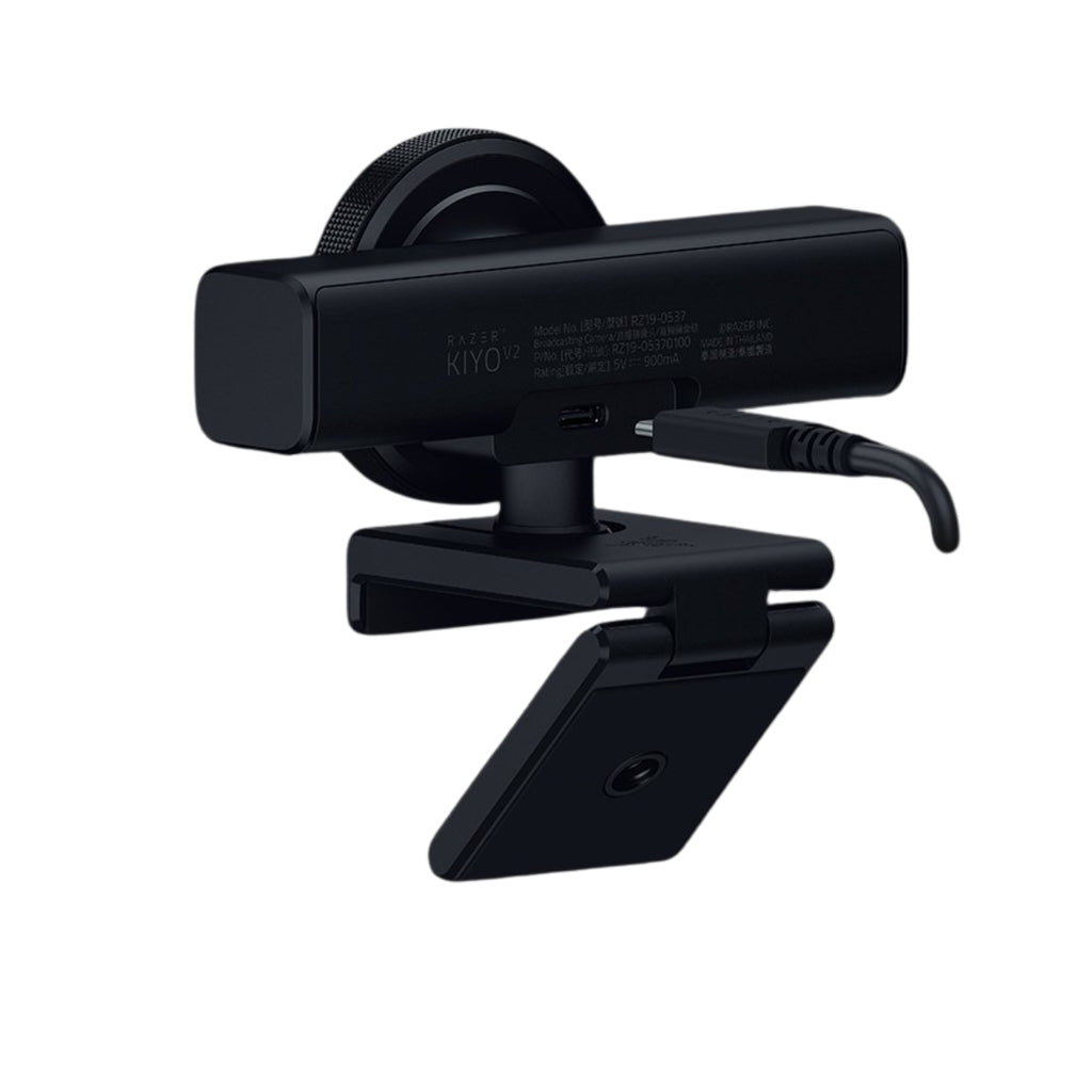 Razer Kiyo V2 4K AI Streaming Webcam - Black(RZ19-05370100) - 2