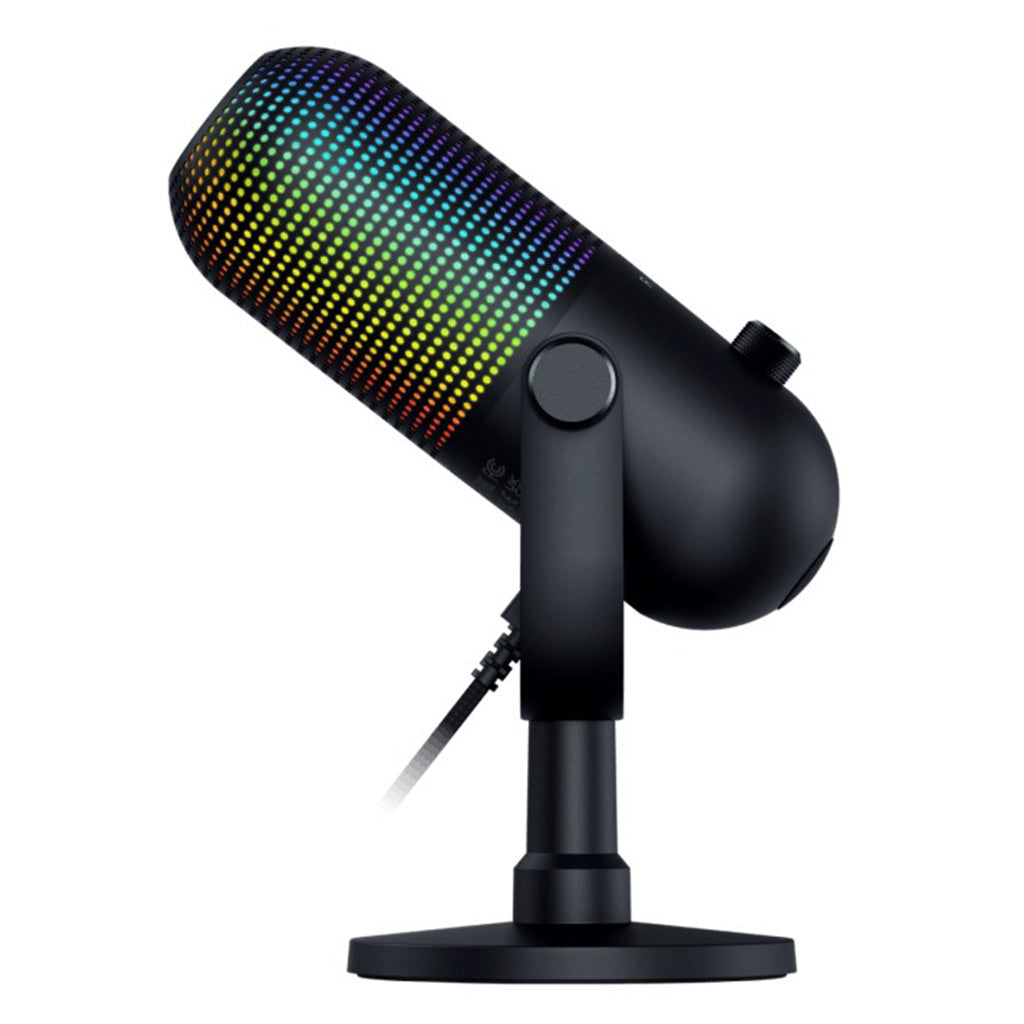 Razer Seiren V3 Chroma 32-Bit DSP Wired Supercardioid Condenser Microphone(RZ19-05990100) - 2