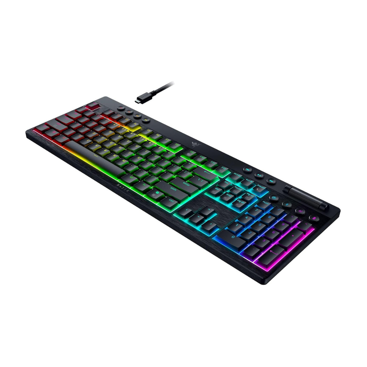 Razer BlackWidow V4 Pro Low-Profile Wireless Mechanical Keyboard - Orange Switches (Refurbished)(RZ03-05270900-Refurbished) - 3