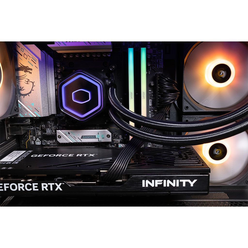 RESPAWN NINJA PRM GHOST Gaming PC - AMD Ryzen 7 7800X3D & GeForce RTX 5070(RN-PRM-GHOST-N403-R2G) - 6