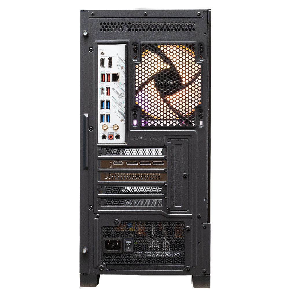 RESPAWN NINJA PRM GHOST Gaming PC - AMD Ryzen 7 7800X3D & Gigabyte GeForce RTX 5070(RN-PRM-GHOST-N402-R2G) - 4