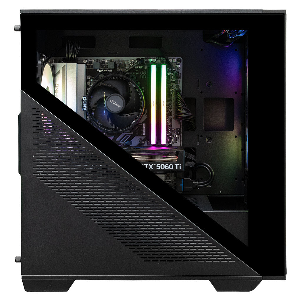 RESPAWN NINJA PRO KATANA Gaming PC - AMD Ryzen 5 7500F & Palit GeForce RTX 5060 Ti 16G(RN-KATANA-N301-R2G) - 3