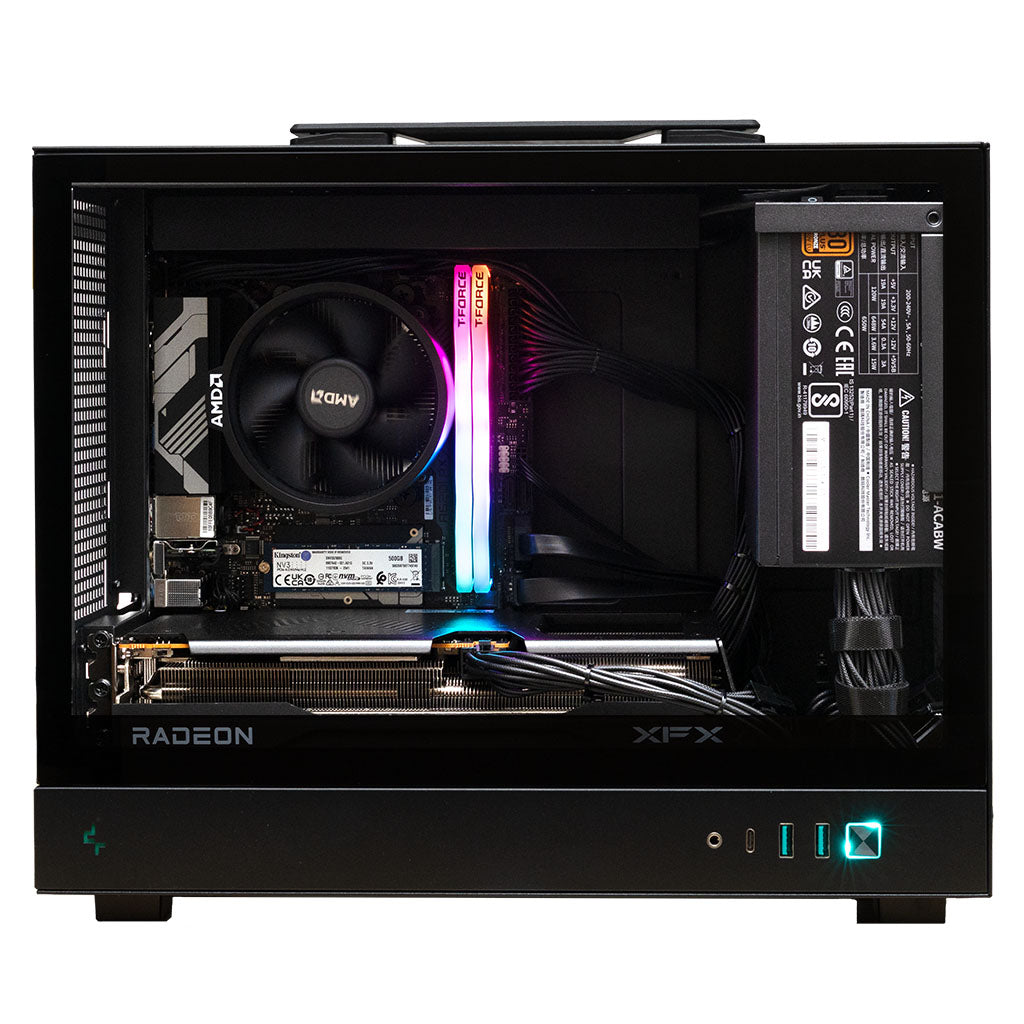 Refurbished - RESPAWN NINJA PRO MIGHTY Gaming PC - AMD Ryzen 5 7500F & Radeon RX 9060 XT 16G(RN-PRO-MIGHTY-A200-R2G-Refurbished) - 2