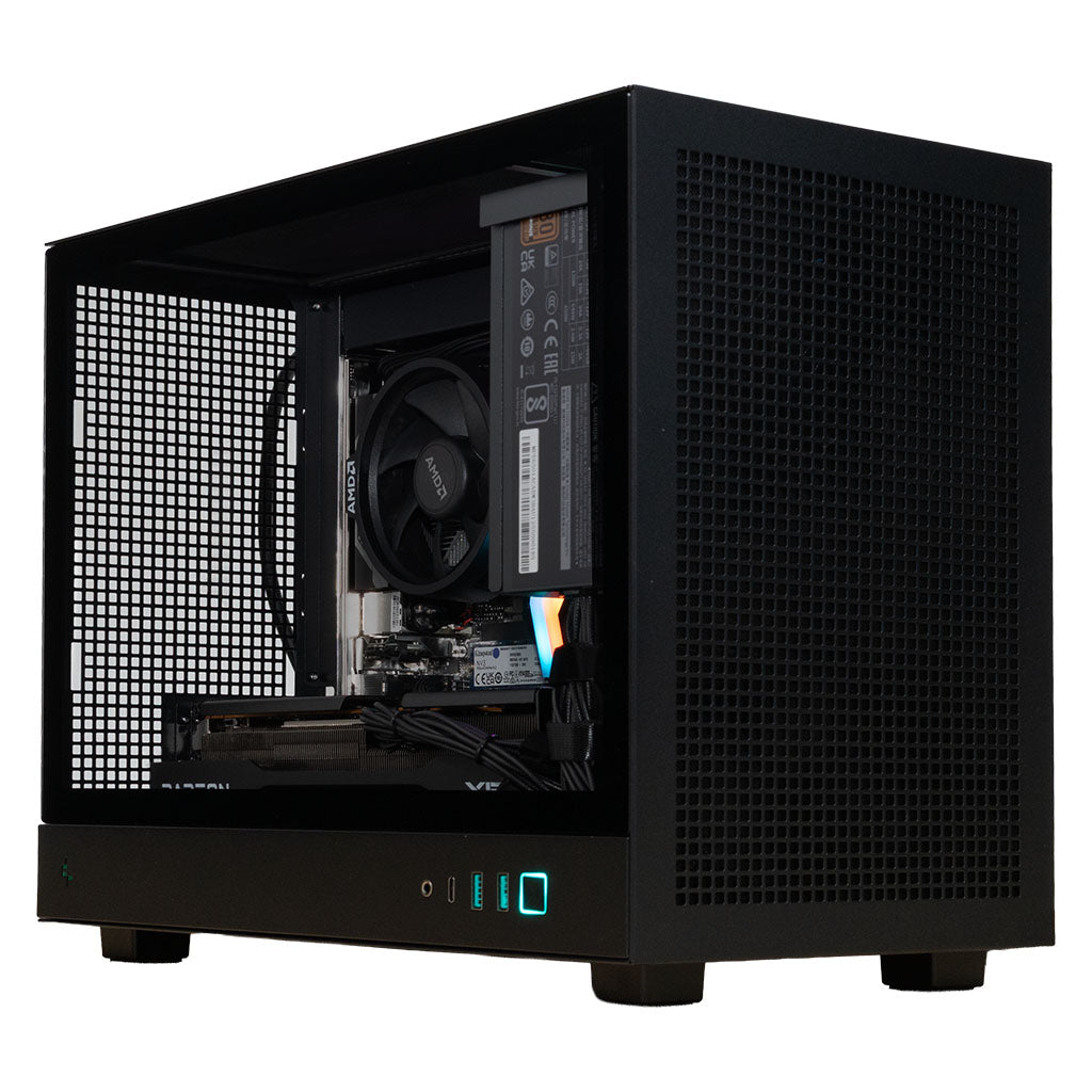 Refurbished - RESPAWN NINJA PRO MIGHTY Gaming PC - AMD Ryzen 5 7500F & Radeon RX 9060 XT 16G(RN-PRO-MIGHTY-A200-R2G-Refurbished) - 1
