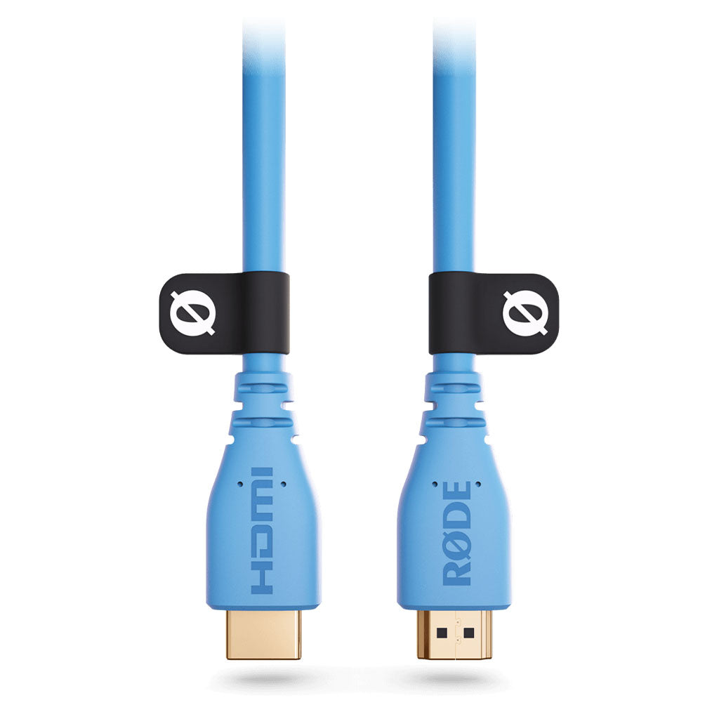 Rode 3m HDMI 2.0 Cable - Blue(HDMICABLE3M-B) - 2