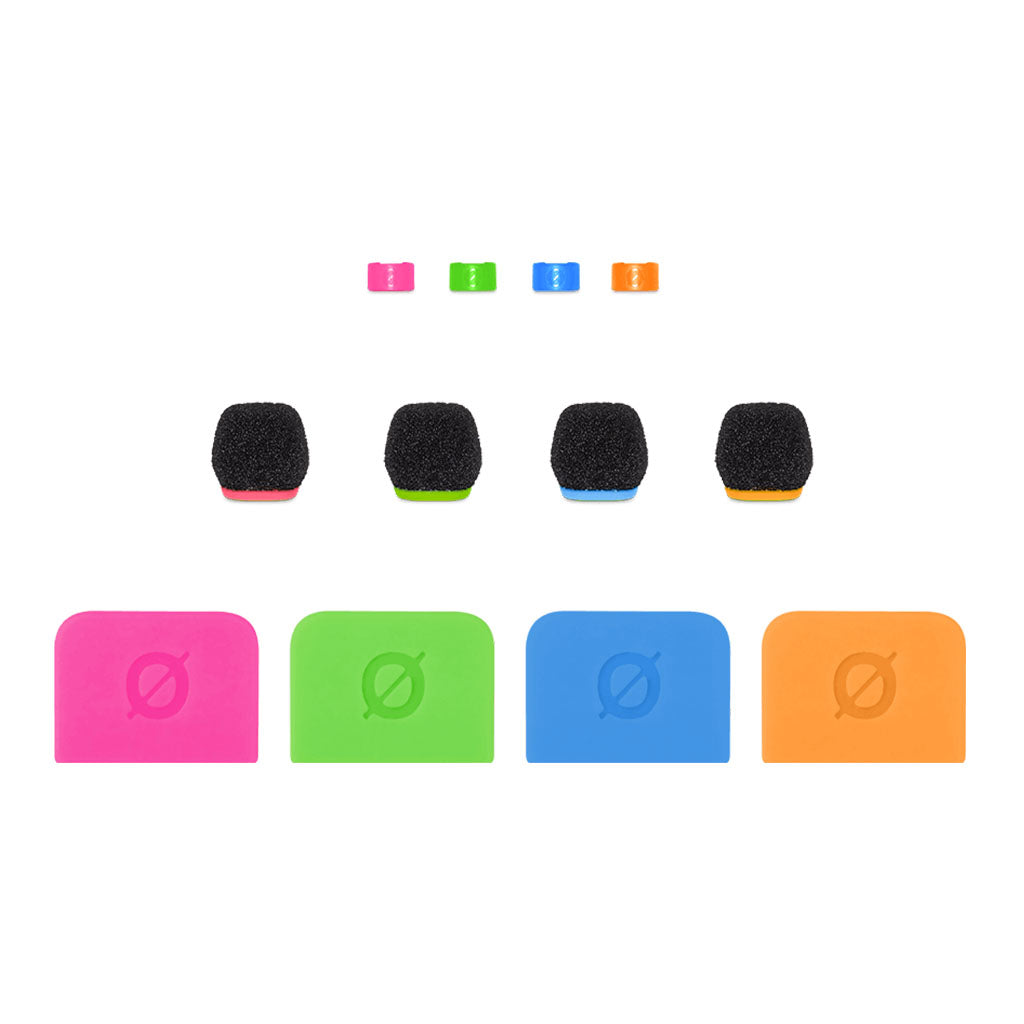 Rode COLORS 3 - Coloured Windshields for Wireless GO II and Lavalier II(COLORS3) - 1