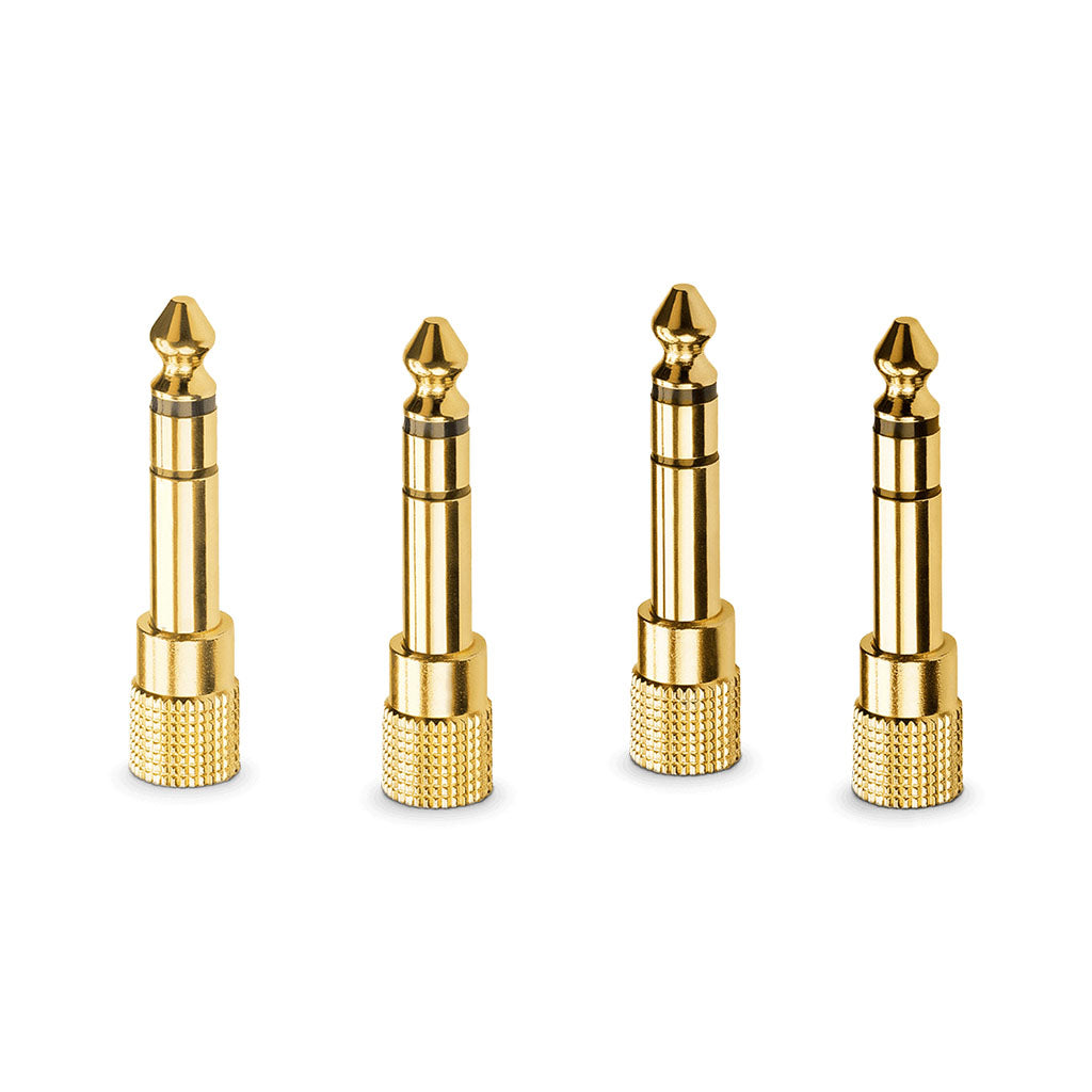 Rode HJA-4 3.5mm to 1/4 inch TRS Headphone Adaptors - 4 Pack(HJA-4) - 1