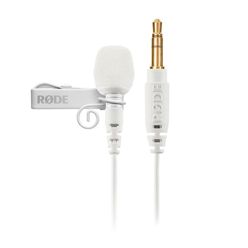 RODE Lavalier GO Professional-grade Wearable Microphone - White(LAVGOW) - 1