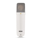 RODE NT1 Signature Studio Condenser Microphone - White(NT1SIGNATUREWHITE) - 1