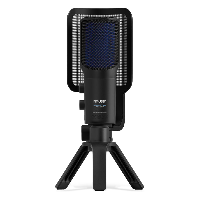 RODE NT-USB+ Professional Cardioid Condenser USB Microphone with Desktop Stand(NTUSB+ ) - 3