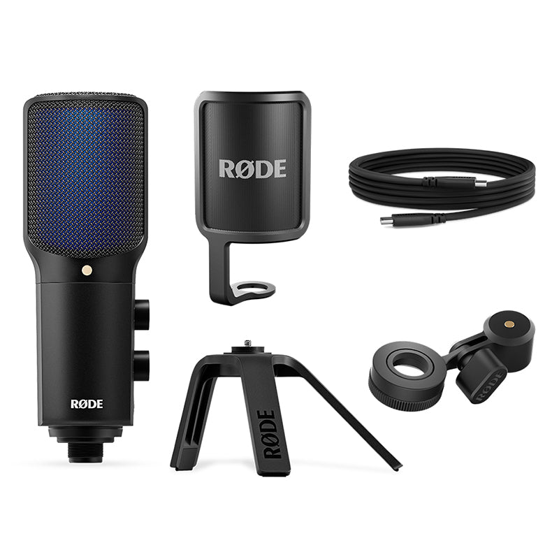 RODE NT-USB+ Professional Cardioid Condenser USB Microphone with Desktop Stand(NTUSB+ ) - 9