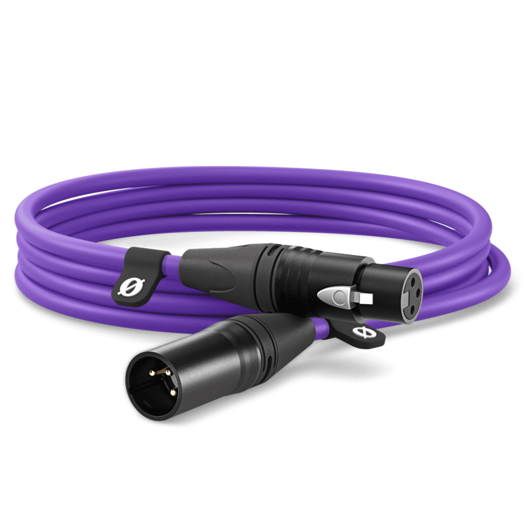 Rode Premium XLR-3m Cable - Purple(XLR3M-PU) - 1