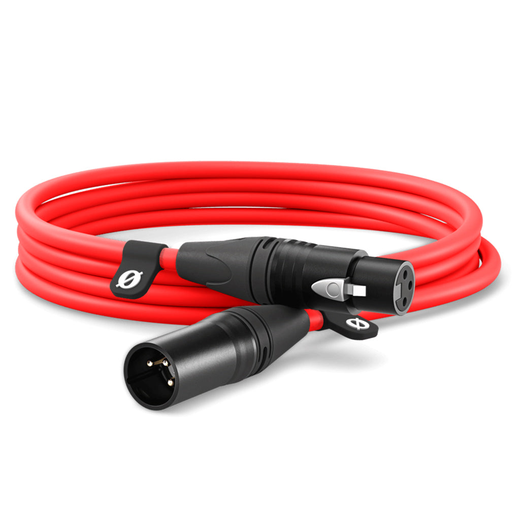Rode Premium XLR-3m Cable - Red(XLR3M-R) - 1