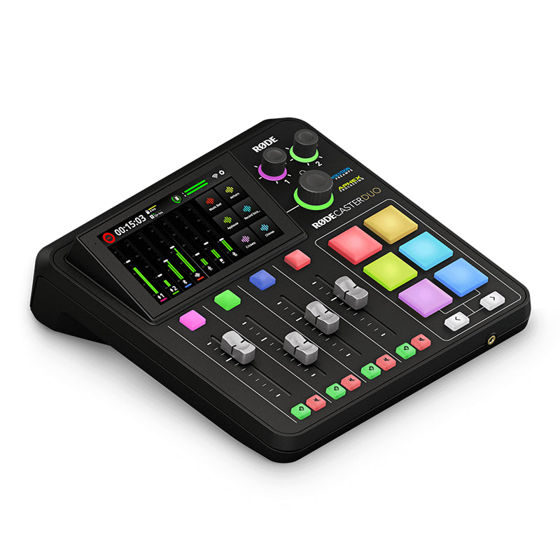 RODE RODECaster Duo Integrated Audio Production Studio(RCDUO-I) - 1