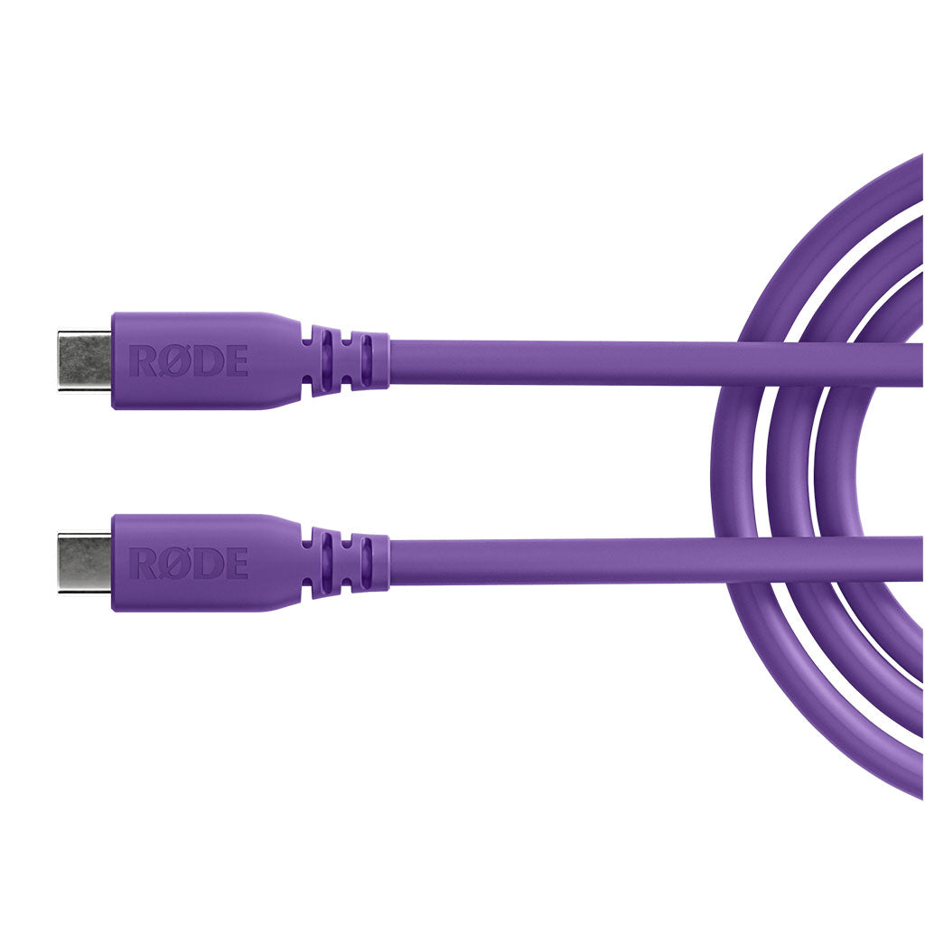 Rode SC27 Purple 2m SuperSpeed USB-C to USB-C Cable(SC27-PU) - 2